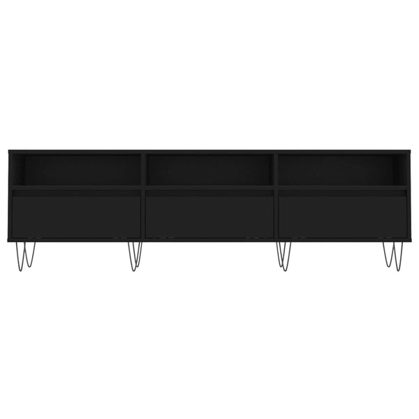 Schwarzer TV-Schrank 150 cm