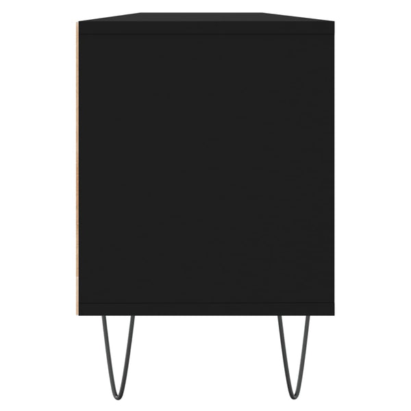 Schwarzer TV-Schrank 150 cm
