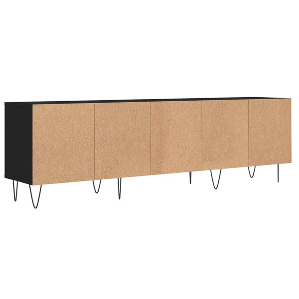 Schwarzer TV-Schrank 150 cm