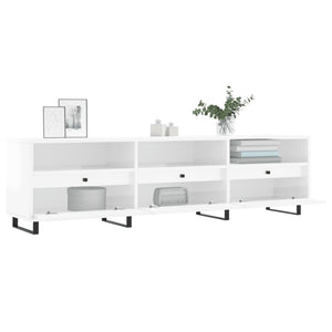 TV-Schrank Weiß Hochglanz 150 cm