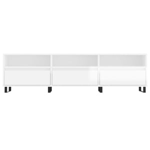 TV-Schrank Weiß Hochglanz 150 cm