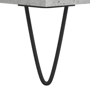 Betongrauer Badschrank 30x190 cm