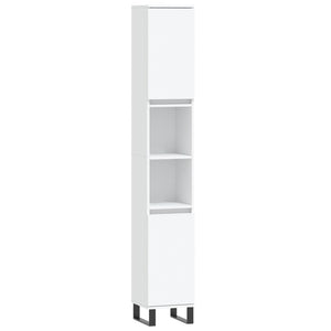 Weißer Badschrank 30x30x190 cm