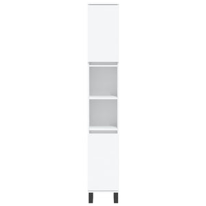 Weißer Badschrank 30x30x190 cm