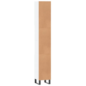 Weißer Badschrank 30x30x190 cm