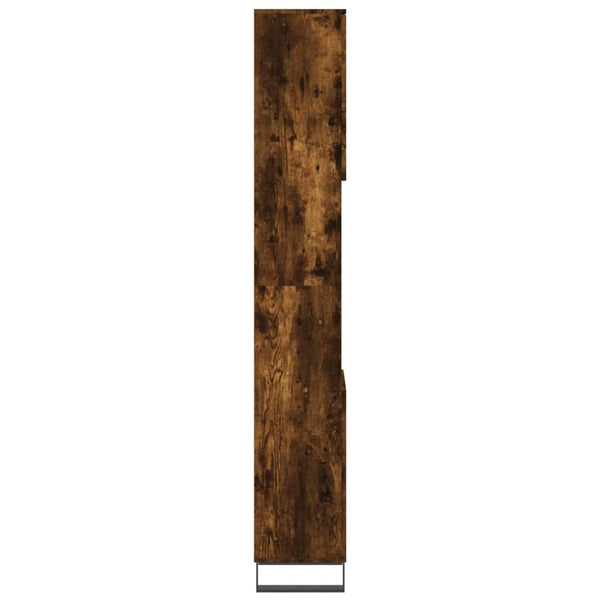 Badschrank Räuchereiche 30x30x190 cm
