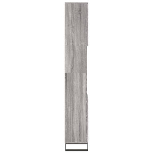 Badschrank Grau Sonoma 30x30x190 cm