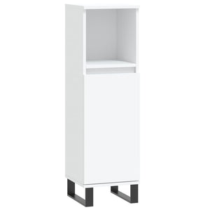 Weißer Badschrank 30x30x100cm