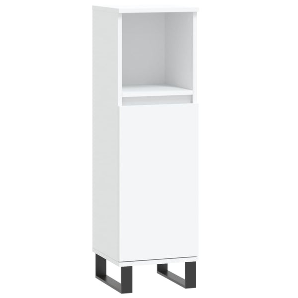 Weißer Badschrank 30x30x100cm
