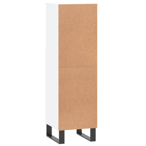 Weißer Badschrank 30x30x100cm