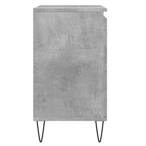 Betongrauer Badschrank, 58x33x60 cm