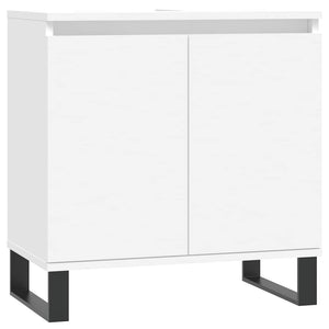 Weißer Badezimmerschrank 58x33x60 cm