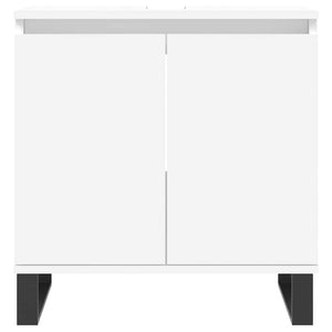 Weißer Badezimmerschrank 58x33x60 cm