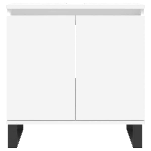 Weißer Badezimmerschrank 58x33x60 cm