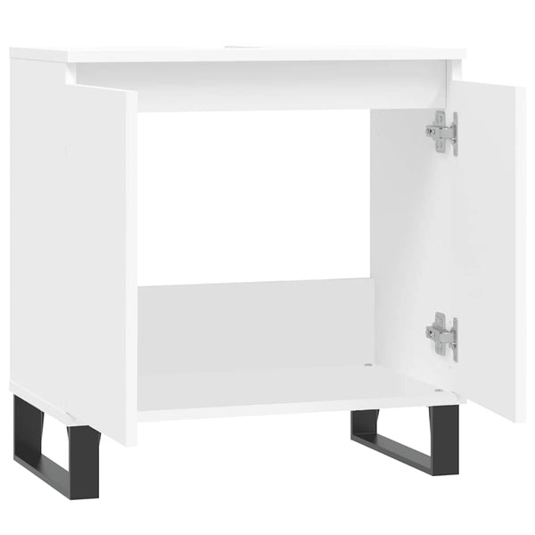 Weißer Badezimmerschrank 58x33x60 cm