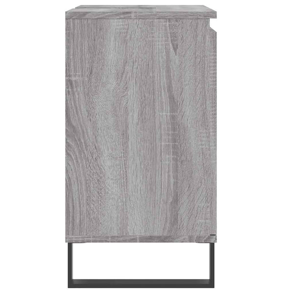 Badschrank Grau Sonoma 58x33x60 cm