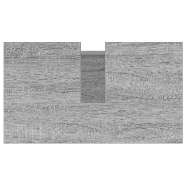 Badschrank Grau Sonoma 58x33x60 cm