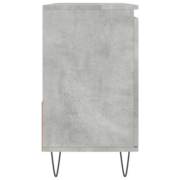 Badschrank Betongrau 65x60 cm