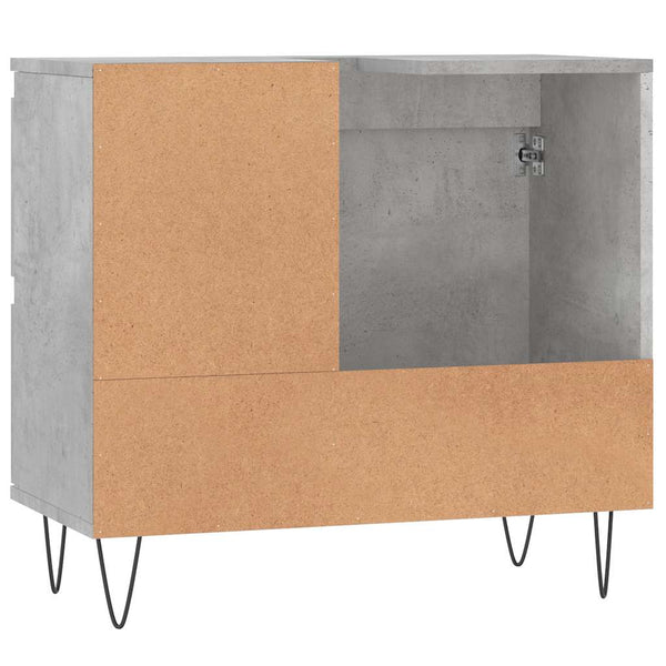 Badschrank Betongrau 65x60 cm