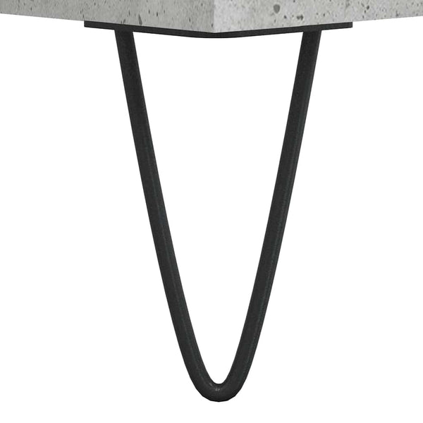 Badschrank Betongrau 65x60 cm