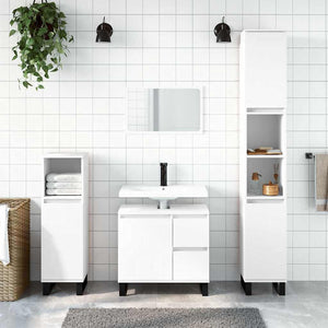 Weißer Badschrank 65x60 cm