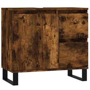 Badschrank Räuchereiche 65 cm