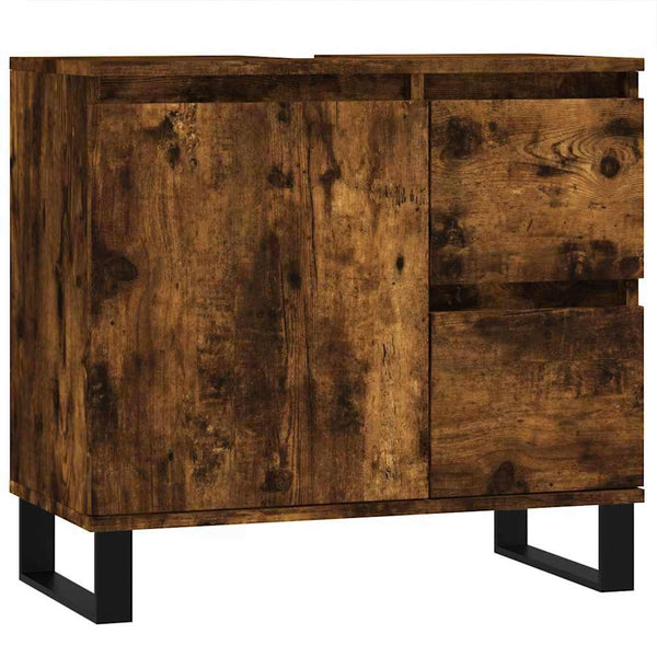 Badschrank Räuchereiche 65 cm