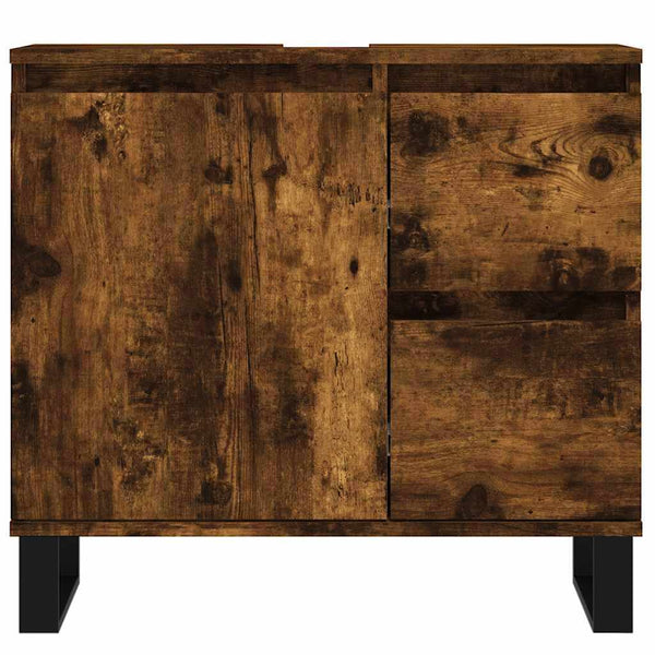 Badschrank Räuchereiche 65 cm