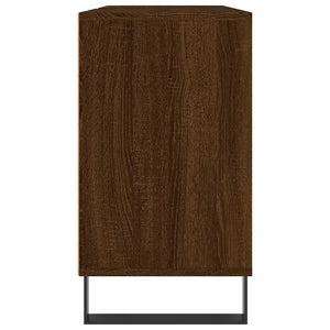 Badschrank Braun Eichenoptik 80 cm