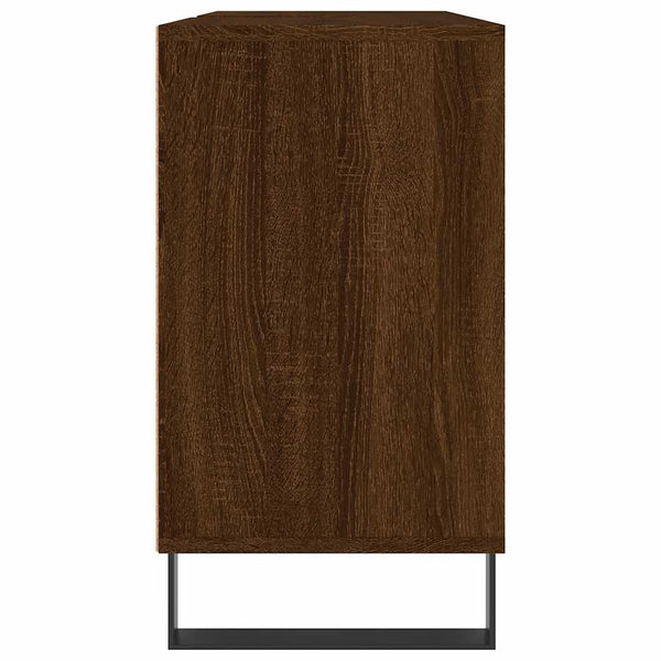 Badschrank Braun Eichenoptik 80 cm