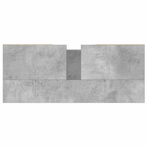 Betongrauer Badschrank 80 cm
