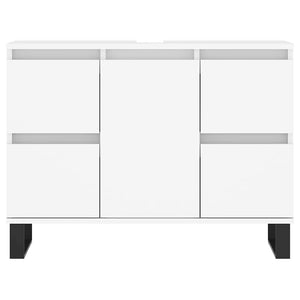 Weißer Badschrank 80 cm