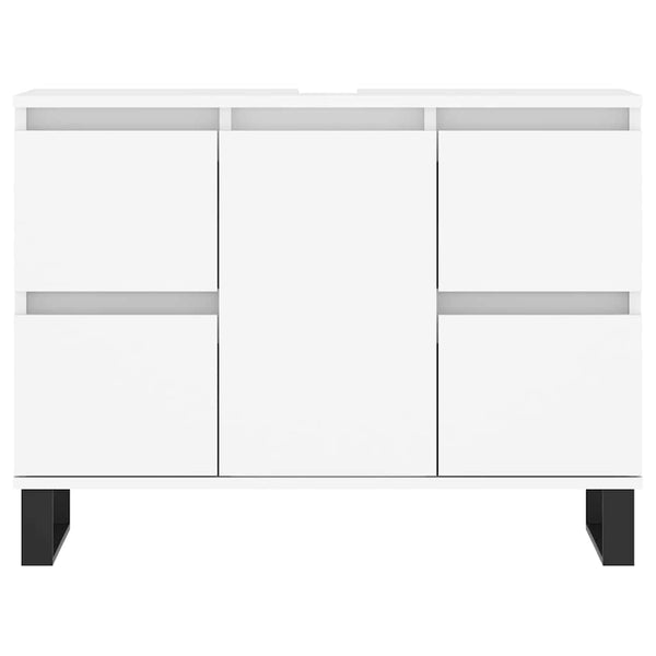 Weißer Badschrank 80 cm