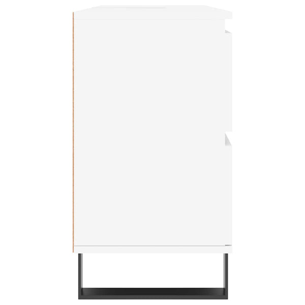 Weißer Badschrank 80 cm