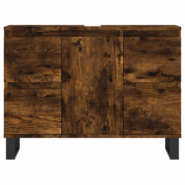 Badschrank Räuchereiche 80 cm
