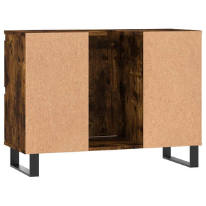 Badschrank Räuchereiche 80 cm