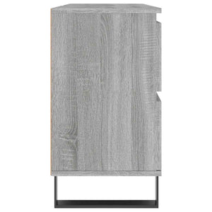 Grauer Badschrank Sonoma 80 cm
