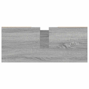 Grauer Badschrank Sonoma 80 cm