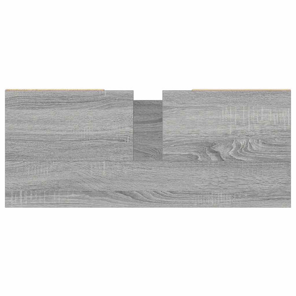 Grauer Badschrank Sonoma 80 cm
