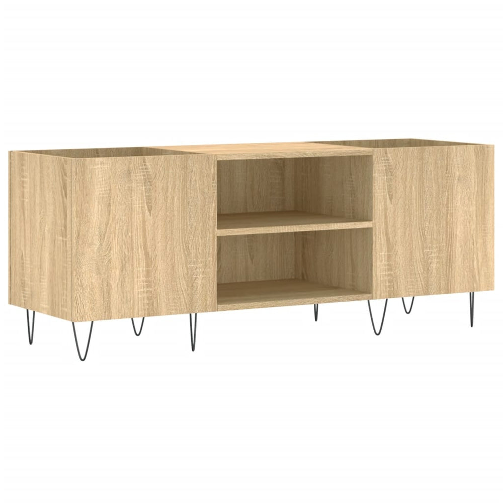 Schallplattenschrank Sonoma Eiche