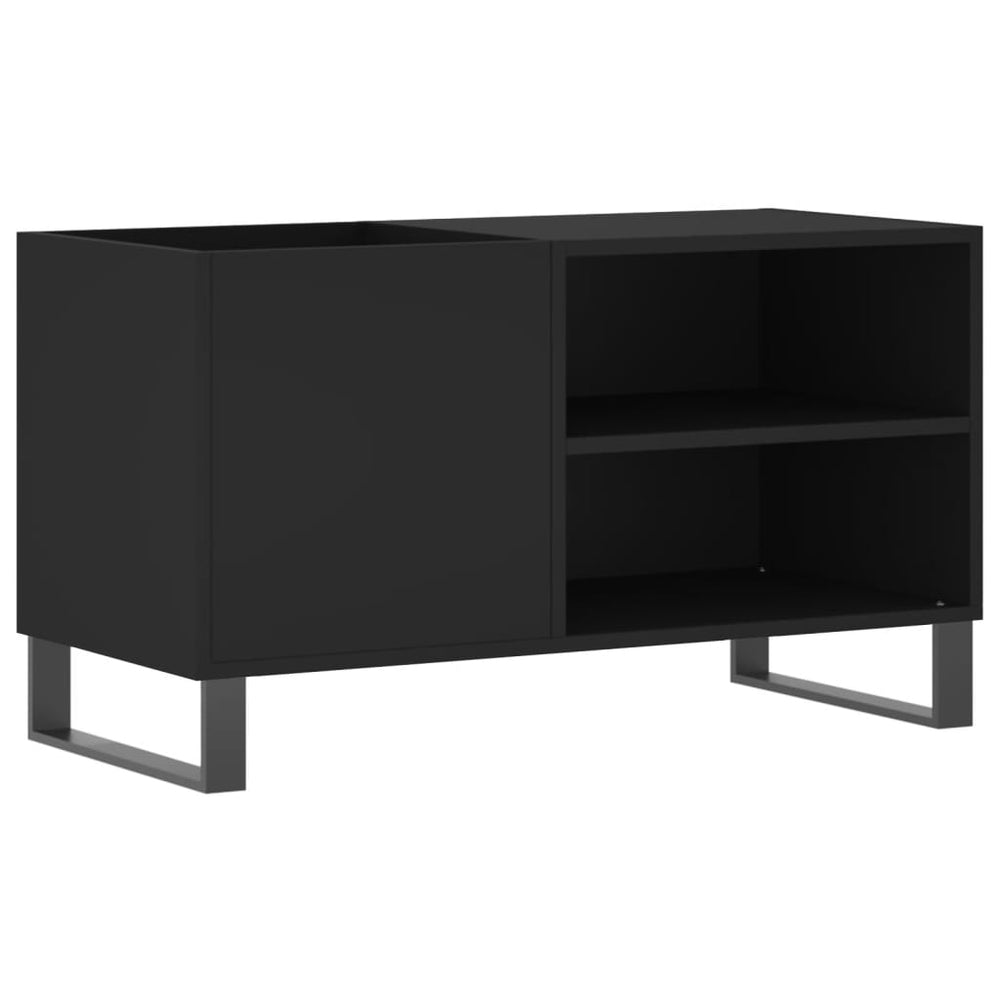 Schallplattenschrank Schwarz 85x38x48 cm
