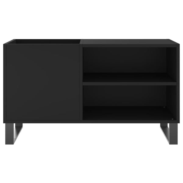 Schallplattenschrank Schwarz 85x38x48 cm