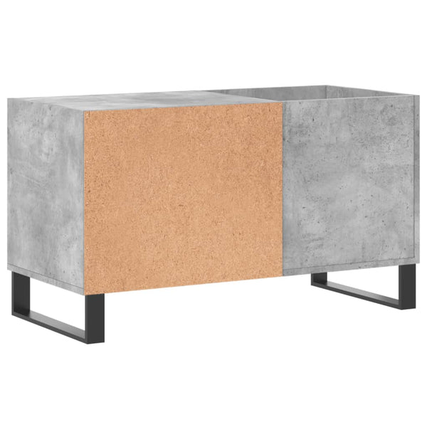 Plattenschrank Betongrau für Schallplatten