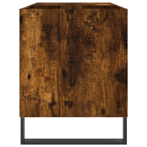 Plattenschrank Räuchereiche für Schallplatten