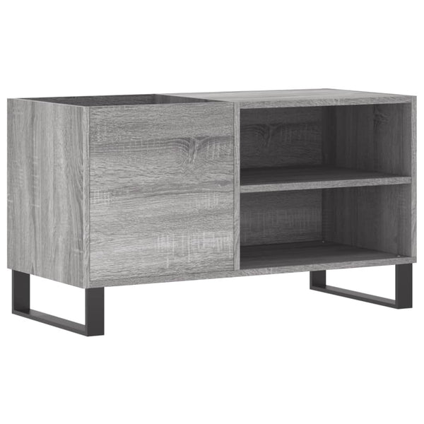 Plattenschrank Grau Sonoma 85x38x48 cm