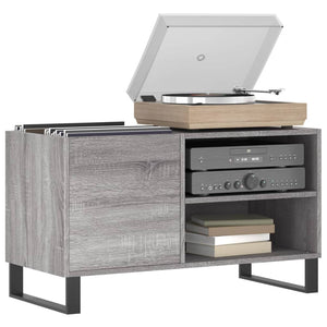 Plattenschrank Grau Sonoma 85x38x48 cm