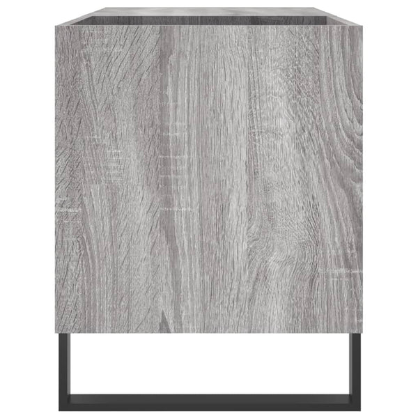 Plattenschrank Grau Sonoma 85x38x48 cm