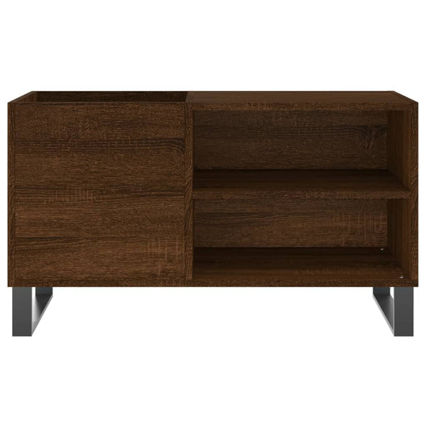 Plattenschrank Braun Eichenoptik