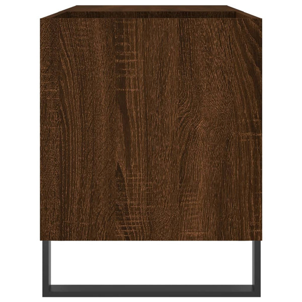 Plattenschrank Braun Eichenoptik