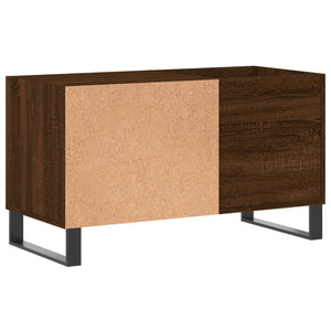 Plattenschrank Braun Eichenoptik